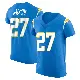 ＃27 Men's JaQuae Jackson Blue Elite Los Angeles Chargers Alternate Vapor Untouchable Jersey