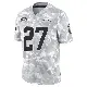 ＃27 Men's RJ Mickens Arctic Camo Limited Los Angeles Chargers 2024 Salute to Service Jersey