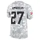 ＃27 Men's RJ Mickens Arctic Camo Limited Los Angeles Chargers 2024 Salute to Service Jersey