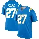 ＃27 Men's RJ Mickens Blue Legend Los Angeles Chargers Powder Jersey