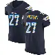 ＃27 Men's RJ Mickens Navy Blue Elite Los Angeles Chargers Team Color Vapor Untouchable Jersey