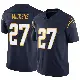 ＃27 Men's RJ Mickens Navy Limited Los Angeles Chargers Vapor F.U.S.E. Jersey