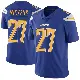 ＃27 Men's RJ Mickens Royal Limited Los Angeles Chargers Color Rush Vapor Untouchable Jersey