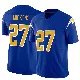 ＃27 Men's RJ Mickens Royal Limited Los Angeles Chargers Vapor F.U.S.E. Jersey
