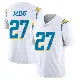 ＃27 Men's RJ Mickens White Limited Los Angeles Chargers Vapor Untouchable Jersey