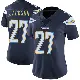 ＃27 Women's JaQuae Jackson Navy Limited Los Angeles Chargers Team Color Vapor Untouchable Jersey