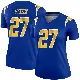 ＃27 Women's JaQuae Jackson Royal Legend Los Angeles Chargers 2nd Alternate Jersey