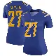 ＃27 Women's JaQuae Jackson Royal Legend Los Angeles Chargers Color Rush Jersey