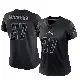 ＃27 Women's RJ Mickens Black Limited Los Angeles Chargers Reflective Jersey