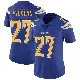 ＃27 Women's RJ Mickens Royal Limited Los Angeles Chargers Color Rush Vapor Untouchable Jersey