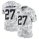 ＃27 Youth JaQuae Jackson Arctic Camo Limited Los Angeles Chargers 2024 Salute to Service Jersey