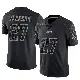 ＃27 Youth JaQuae Jackson Black Limited Los Angeles Chargers Reflective Jersey