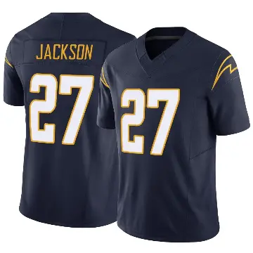 ＃27 Youth JaQuae Jackson Navy Limited Los Angeles Chargers Vapor F.U.S.E. Jersey