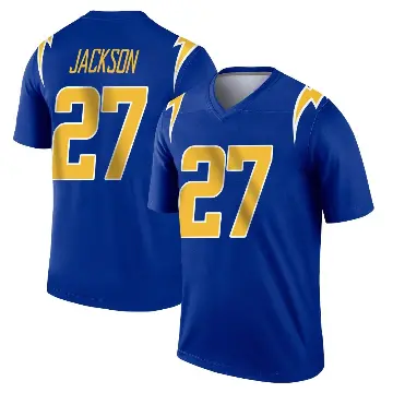 ＃27 Youth JaQuae Jackson Royal Legend Los Angeles Chargers 2nd Alternate Jersey