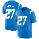 ＃27 Youth RJ Mickens Blue Limited Los Angeles Chargers Powder Vapor Untouchable Alternate Jersey