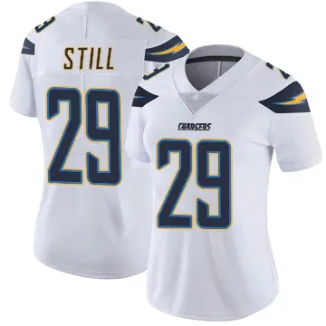 ＃29 Women's Tarheeb Still White Limited Los Angeles Chargers Vapor Untouchable Jersey