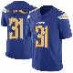 ＃31 Men's Nyheim Miller-Hines Royal Limited Los Angeles Chargers Color Rush Vapor Untouchable Jersey
