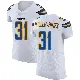 ＃31 Men's Nyheim Miller-Hines White Elite Los Angeles Chargers Vapor Untouchable Jersey