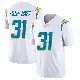 ＃31 Men's Nyheim Miller-Hines White Limited Los Angeles Chargers Vapor Untouchable Jersey
