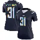 ＃31 Women's Nyheim Miller-Hines Navy Legend Los Angeles Chargers Jersey