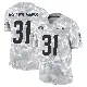 ＃31 Youth Nyheim Miller-Hines Arctic Camo Limited Los Angeles Chargers 2024 Salute to Service Jersey