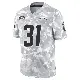 ＃31 Youth Nyheim Miller-Hines Arctic Camo Limited Los Angeles Chargers 2024 Salute to Service Jersey