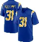 ＃31 Youth Nyheim Miller-Hines Royal Game Los Angeles Chargers 2nd Alternate Jersey