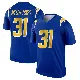 ＃31 Youth Nyheim Miller-Hines Royal Legend Los Angeles Chargers 2nd Alternate Jersey