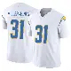 ＃31 Youth Nyheim Miller-Hines White Limited Los Angeles Chargers Vapor F.U.S.E. Jersey