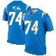 ＃74 Men's Ryan Nelson Blue Legend Los Angeles Chargers Powder Jersey