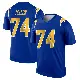 ＃74 Men's Ryan Nelson Royal Legend Los Angeles Chargers 2nd Alternate Jersey