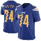 ＃74 Men's Ryan Nelson Royal Limited Los Angeles Chargers Color Rush Vapor Untouchable Jersey