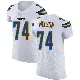 ＃74 Men's Ryan Nelson White Elite Los Angeles Chargers Vapor Untouchable Jersey