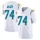 ＃74 Men's Ryan Nelson White Limited Los Angeles Chargers Vapor Untouchable Jersey