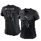 ＃74 Women's Ryan Nelson Black Limited Los Angeles Chargers Reflective Jersey