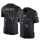 ＃74 Youth Ryan Nelson Black Limited Los Angeles Chargers Reflective Jersey
